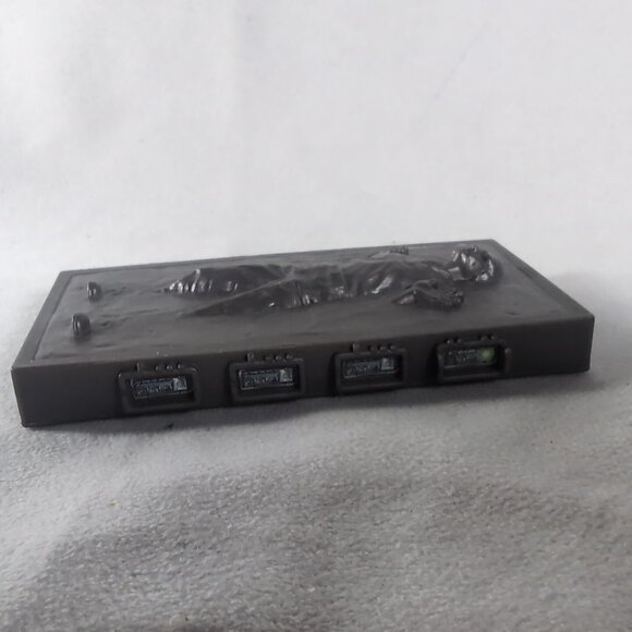 1996 Star Wars Han Solo in Carbonite ONLY 90s POTF Power of the Force Vintage - Picture 3 of 8